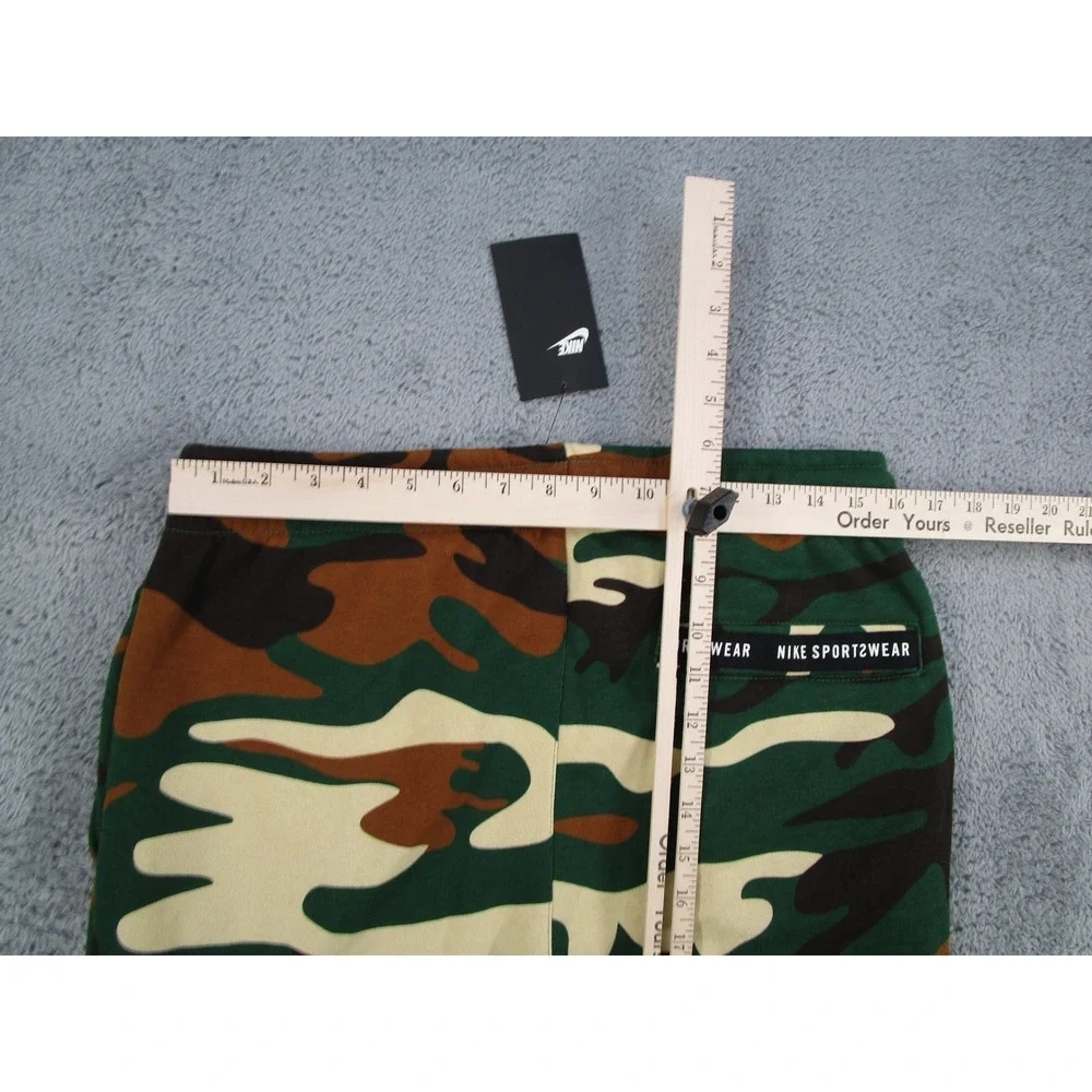 Nike Sportswear Club Fleece Camo Joggers Mens Medium Green Brown AV5942-341
